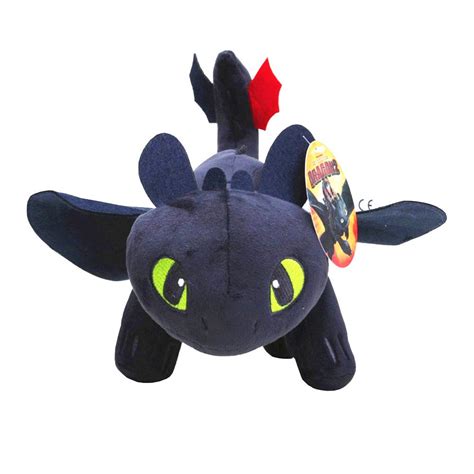 how to train your dragon stuffed dragons|toothless and light fury plush.